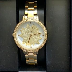 Brand New Gold Daisy watch